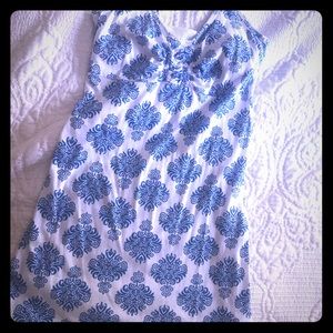 Carve designs Blue and White Summer dress